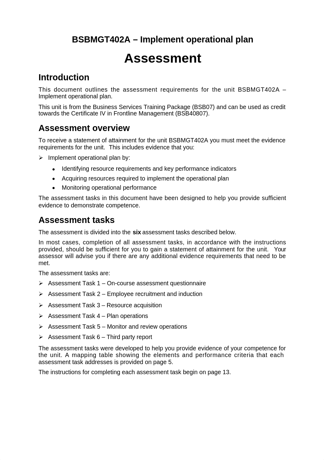 BSBMGT402A Assessment, Version 1.0.0, February 2011_dexa1i8t61n_page3