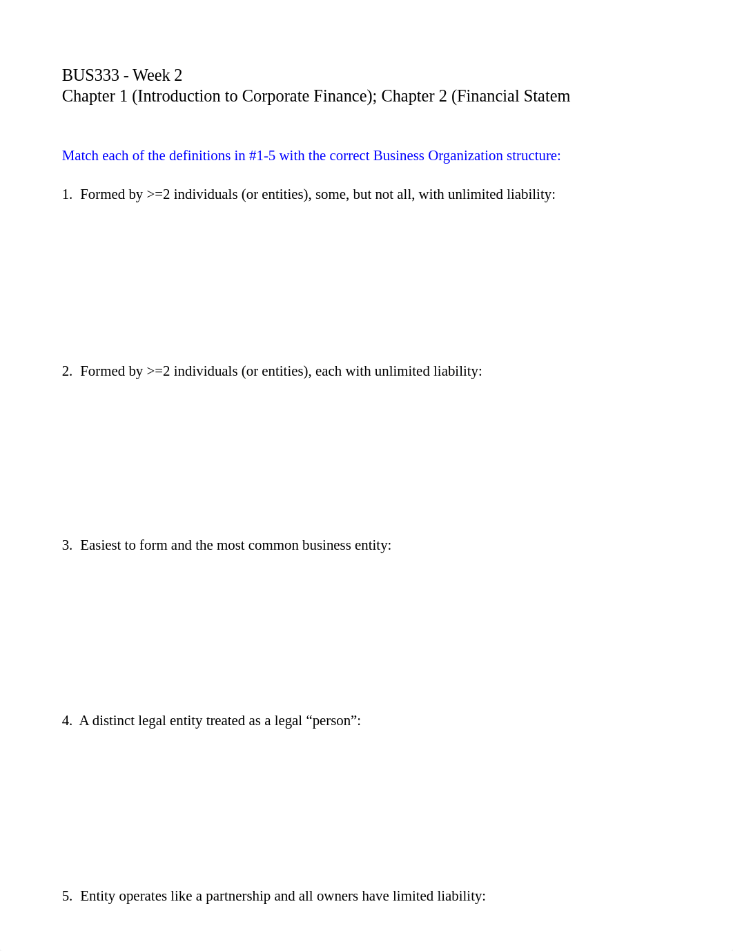 BUS333 Week 2 Leslie D. Kelly - Homework .xlsx_dexiiudsx85_page1