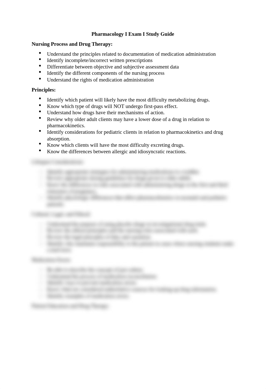 Pharmacology+I+Exam+I+Study+Guide.docx_dexjj1hhly8_page1