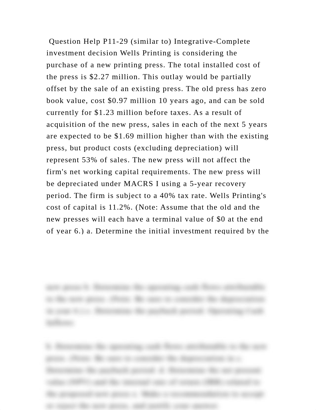 Question Help P11-29 (similar to) Integrative-Complete investment dec.docx_dexq49fpuub_page2