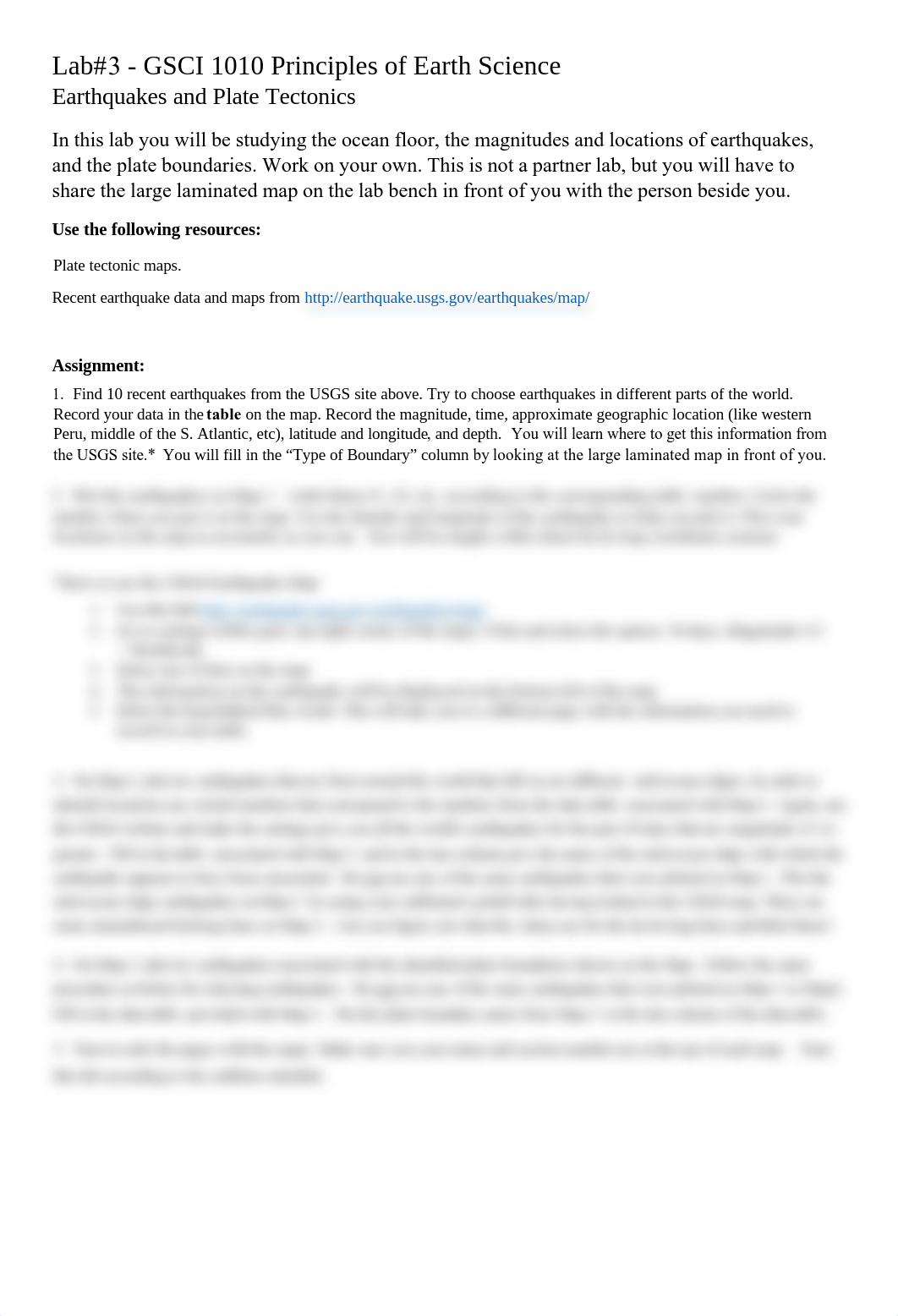 Lab 3 - Earthquake and Plate Tectonics lab - Spring2021.pdf_dey0m9dofoj_page1