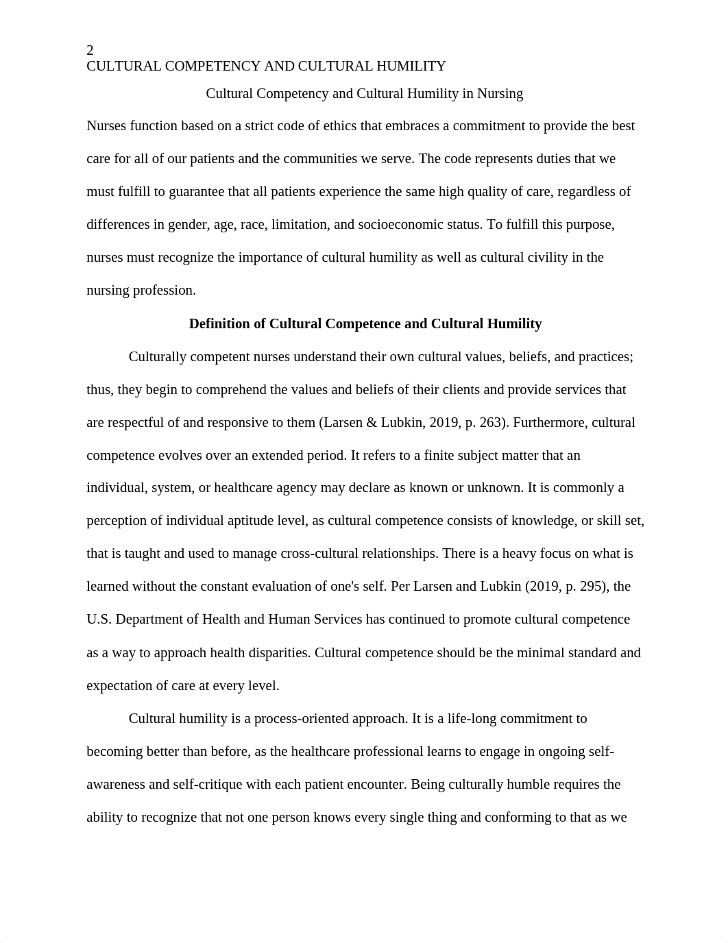 Cultural Competency and Cultural Humility in Nursing.docx_deybmlecs62_page2