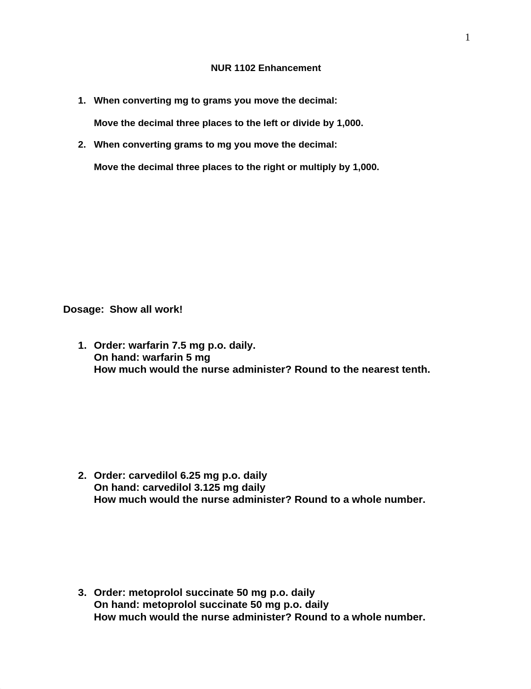 Dosage Calculations .docx_deyk9bc2ksa_page1