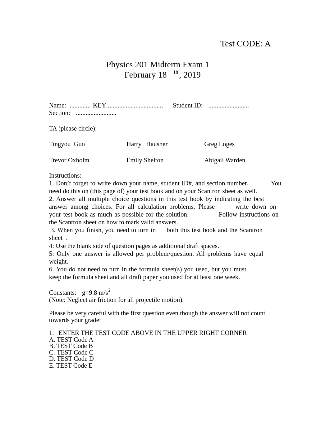 Phys201_Exam1_Spring_2019_key.pdf_deyl0yfp97v_page1