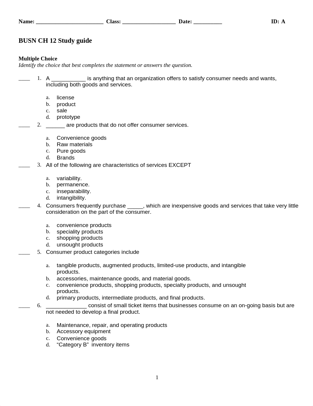 ExamView - BUSN CH12 Study_deylh6askhq_page1