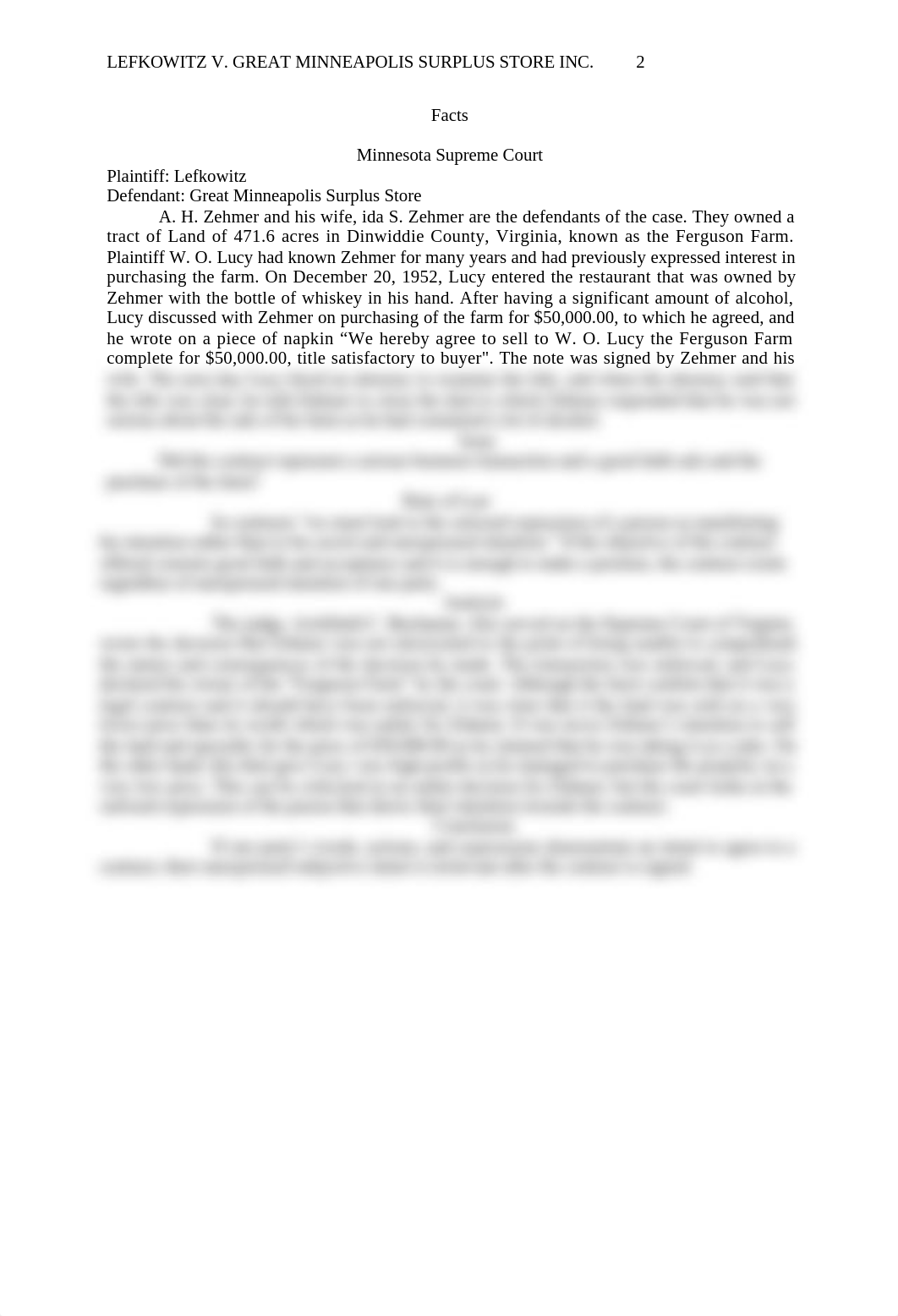 Lefkowitz v. Great Minneapolis Surplus Store, Case Analysis.docx_deym9p6rdz2_page2