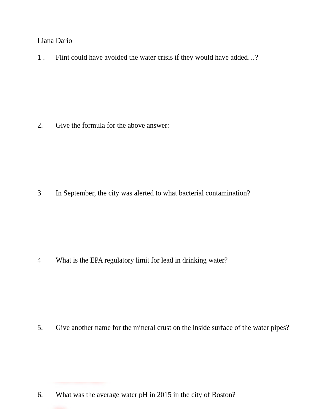 Flint Water Answer Sheet.docx_deyru8n2jmr_page1