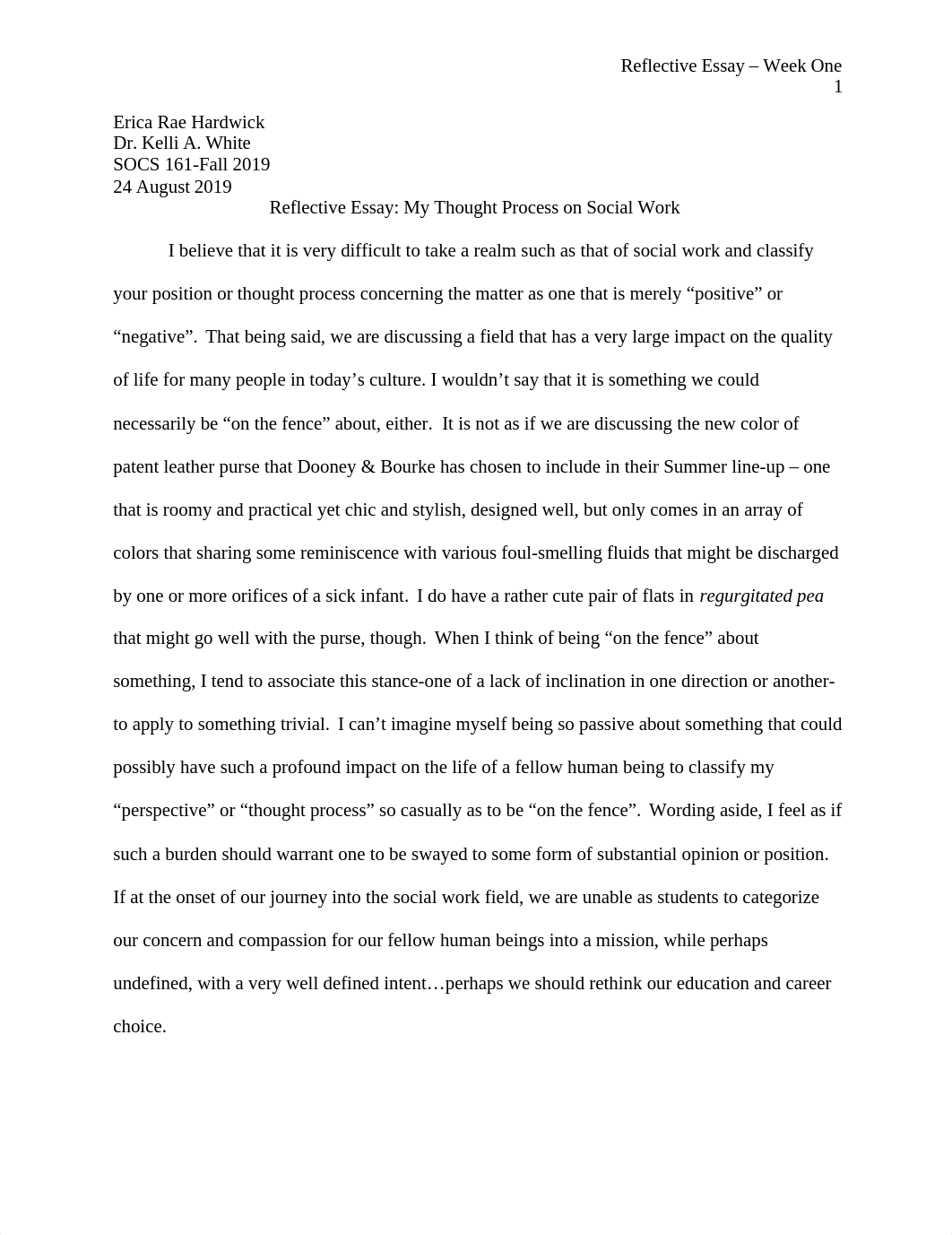 SOCS161_Hardwick_ReflectiveEssay_Week_1.docx_dez01372hxw_page1