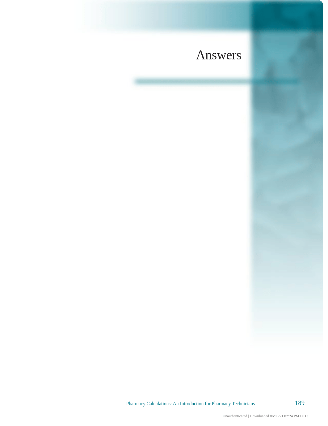 [9781585282616 - Pharmacy Calculations] Answers.pdf_dez3g0wobau_page1