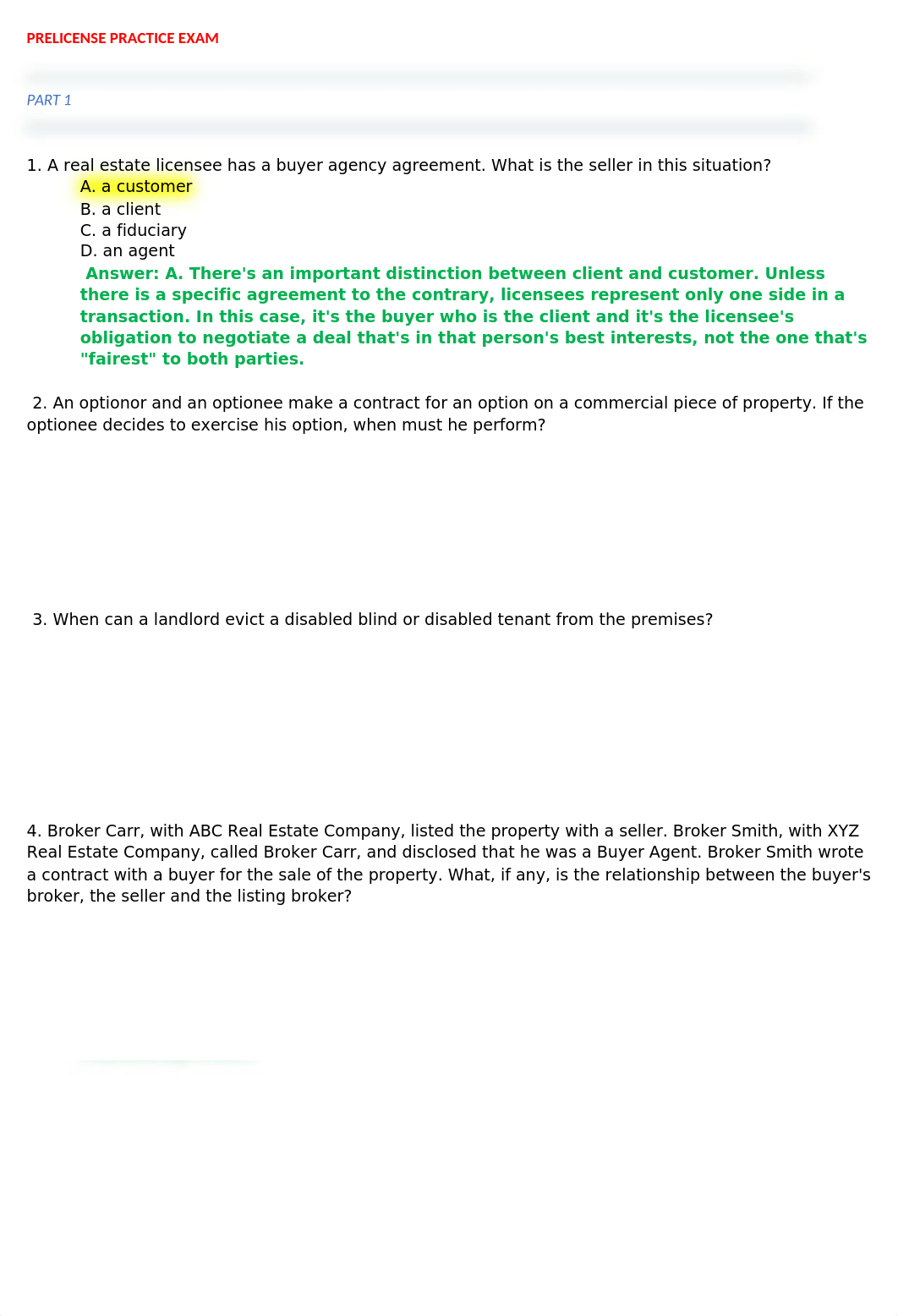 PRELICENSE PRACTICE EXAM - KEY.docx_dez3wasc7xv_page1