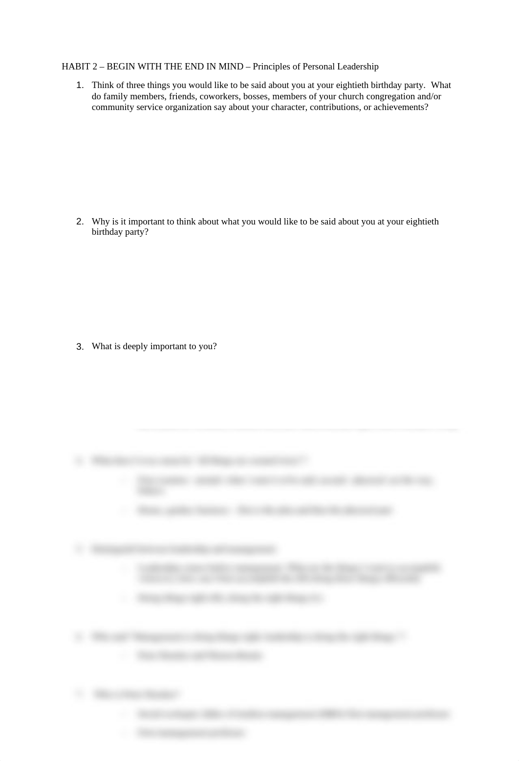 Discussion Questions for Seven Habits of Highly Effective People (habit 2)_dez8qzd29wj_page1