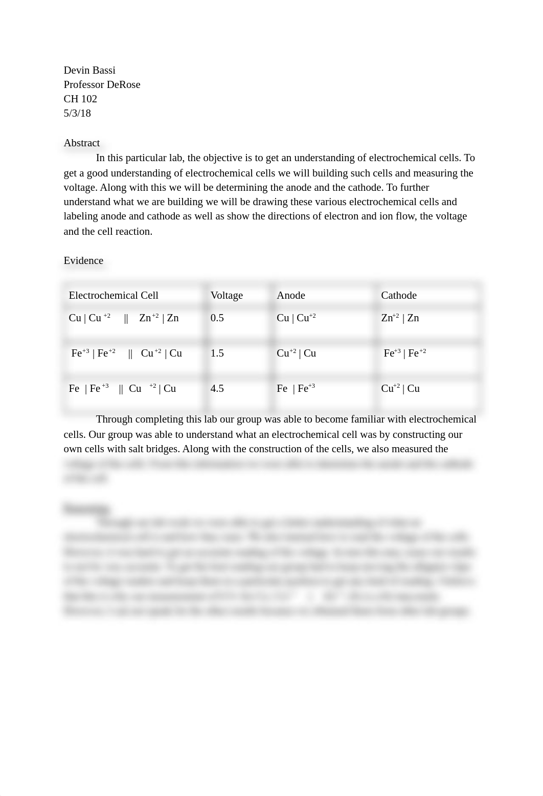 electrochemical cells lab report  .pdf_dezhc4spx6m_page1