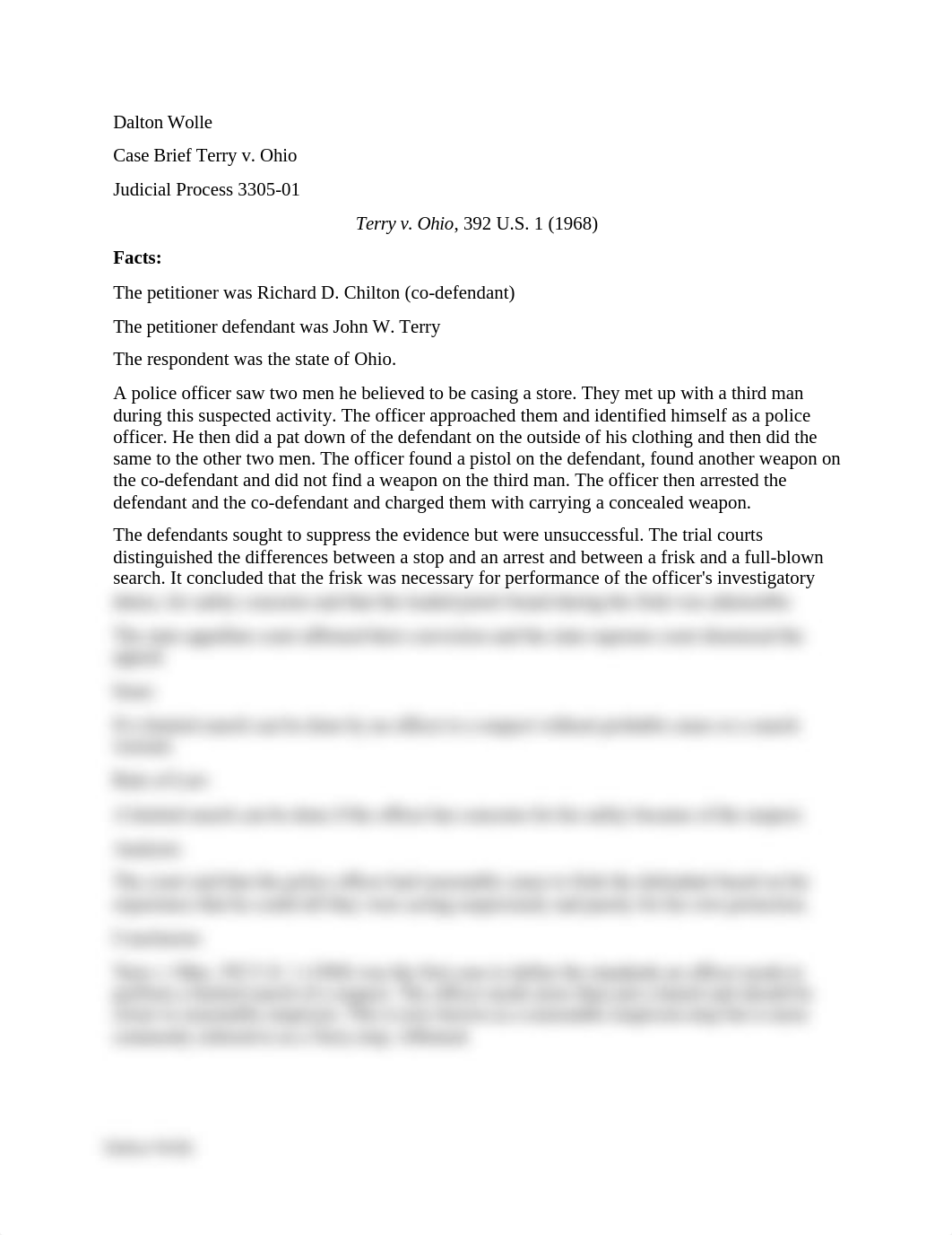 Terry v. Ohio Case Brief (1).docx_dezkoysayo9_page1