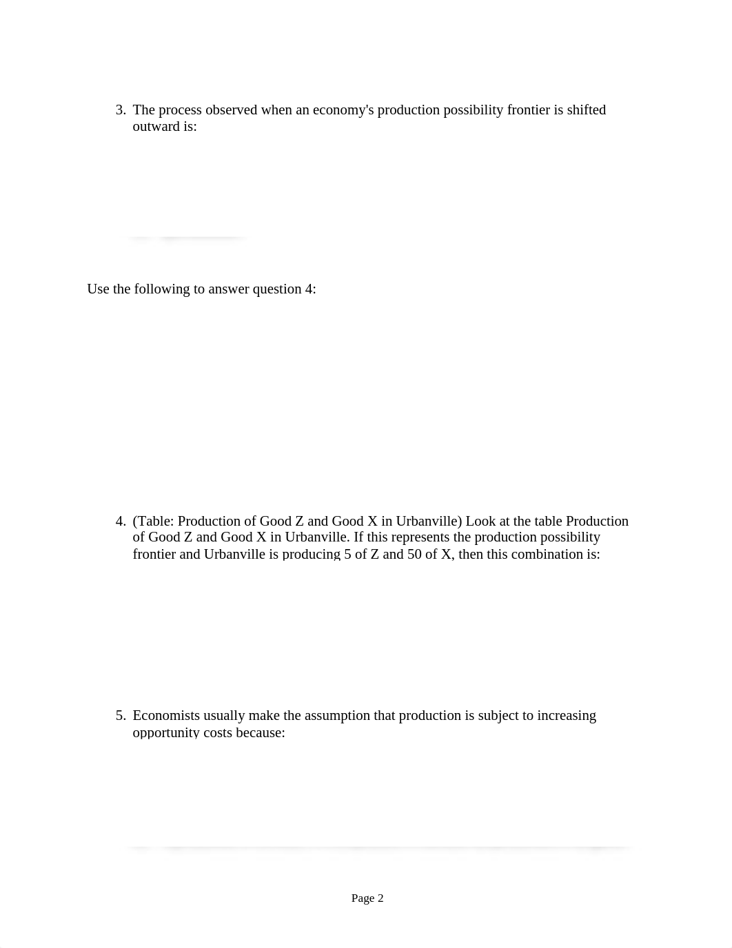 ECO 201 Practice Questions and Problems for Chapter 2_Scarcity and the World of Trade Offs_dezq1hzh31t_page2