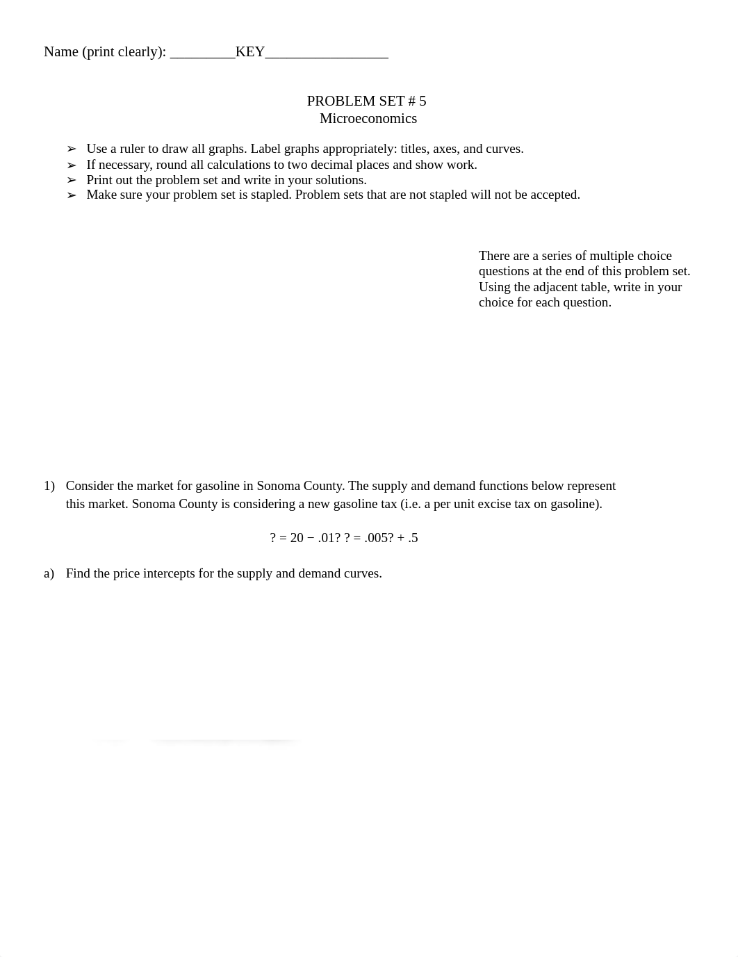 Micro Problem Set # 5 KEY  (1).pdf_df0bng88cmj_page1