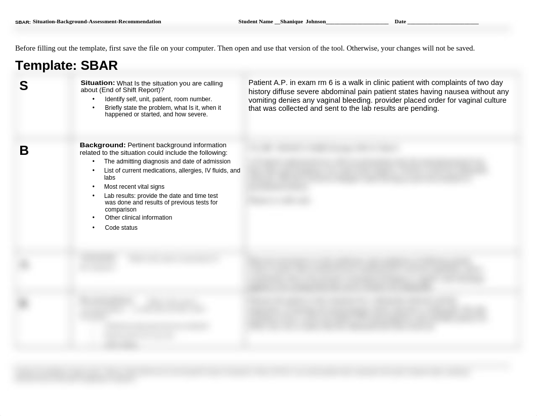 SBAR Form 1 (4) STD SBAR.odt_df0favhi177_page1