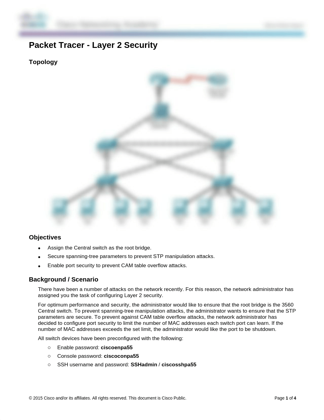 6.3.1.2 Packet Tracer - Layer 2 Security.pdf_df0tbbzxc7g_page1