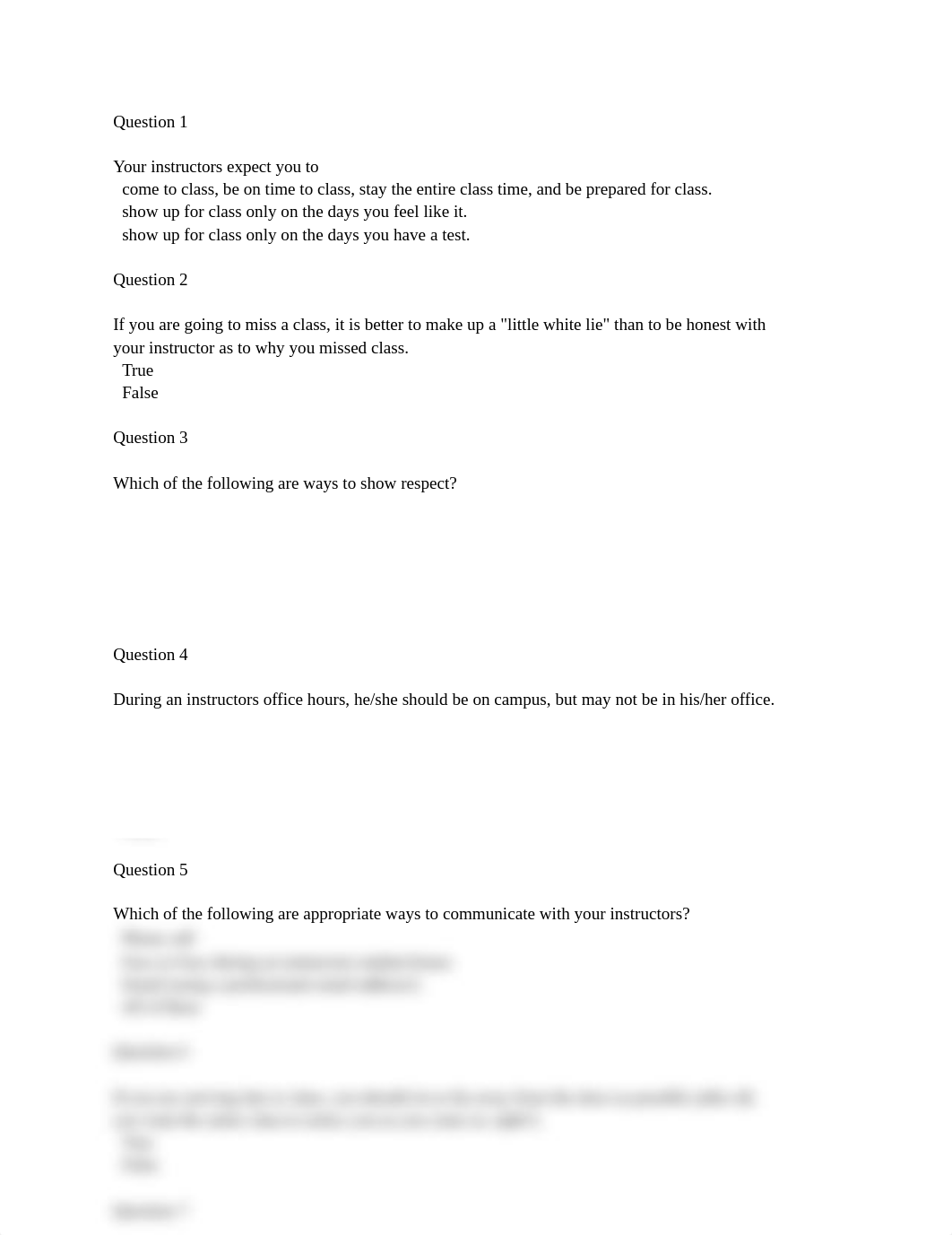 Faculty Expectations and Academic Honesty Quiz Prep.docx_df0wsmyf7kt_page1