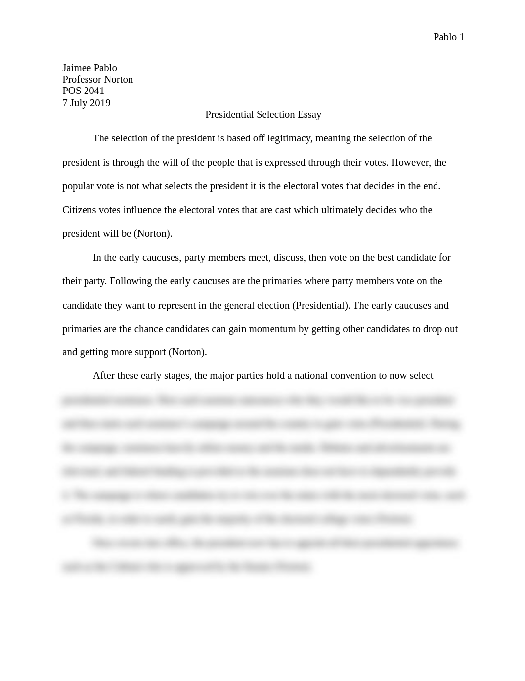 Presidential Selection Essay_POS 2041.docx_df1i8yxrors_page1