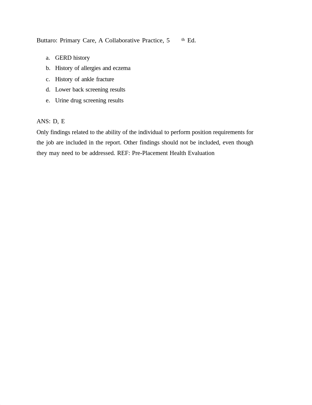 TEST BANK for Primary Care - A Collaborative Practice, 5th Edition_Terry Buttaro-25.pdf_df1ly7g360t_page1