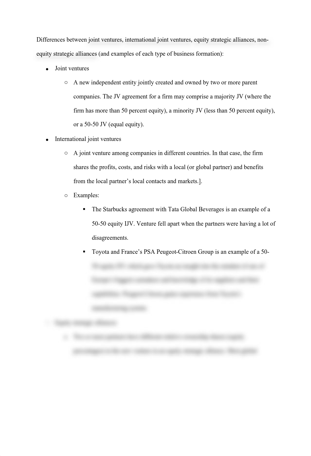 Differences between joint ventures, international joint ventures, equity strategic alliances, non-eq_df1nv8rbq0x_page1