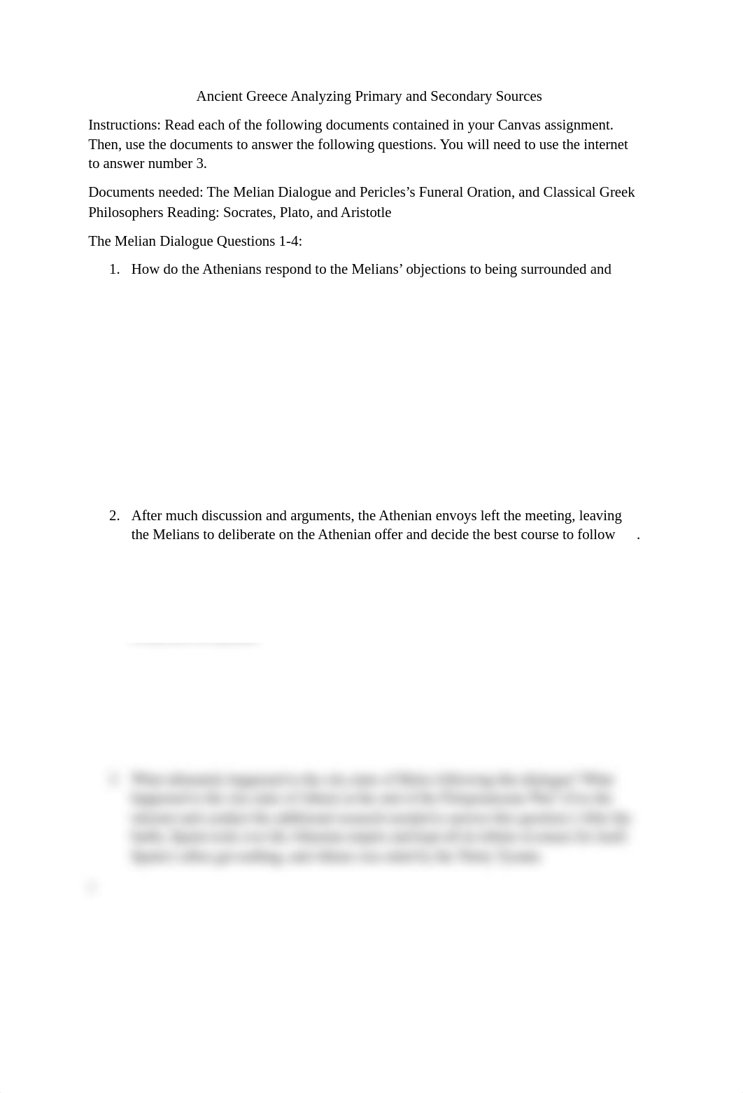 Ancient Greece Analyzing Primary and Secondary Sources Group Assignment-1 Selley Dotson.docx_df1senlrbdy_page1