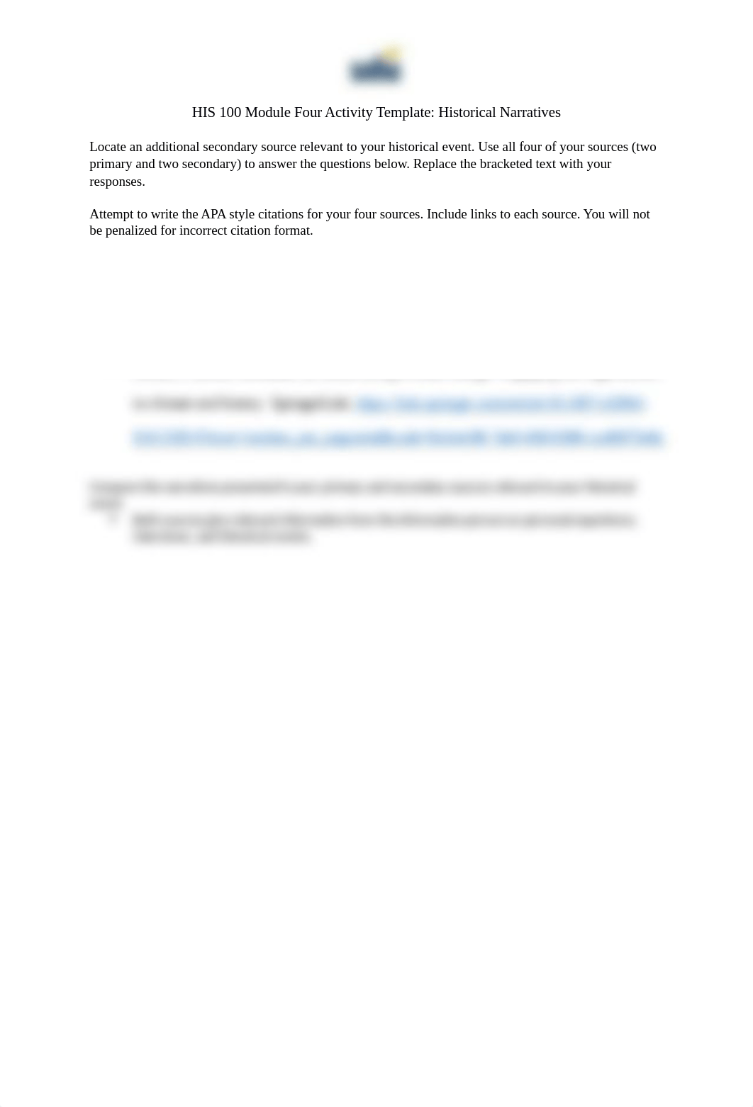 HIS 100 Module Four Activity Narratives Template new.docx_df1u6zs0x5r_page1