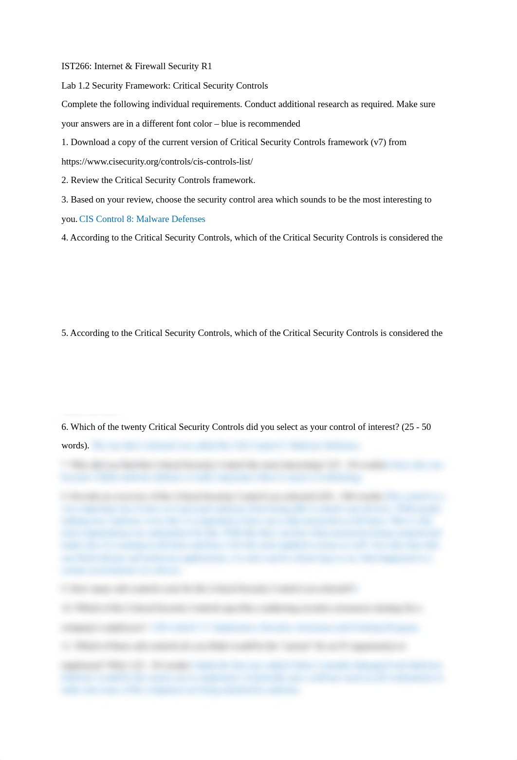 Lab 1.2 Security Framework Critical Security Controls.docx_df2ch5ppo8m_page1