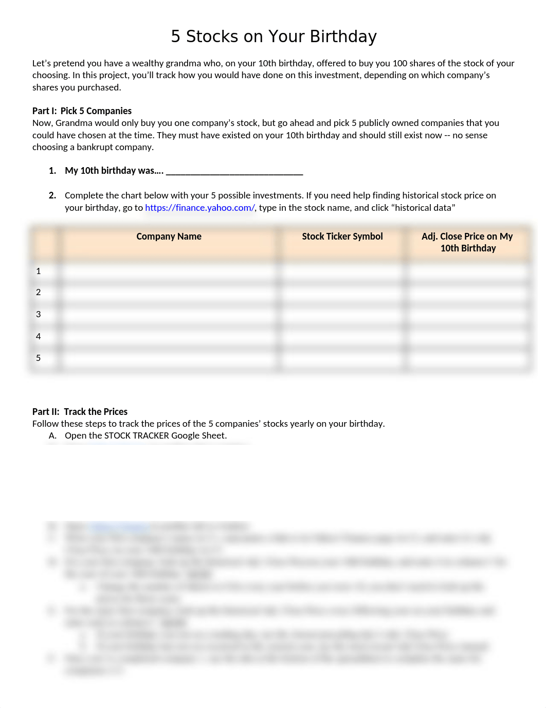 Assignment - 5 Stocks on Your Birthday.docx_df2du8rh783_page1