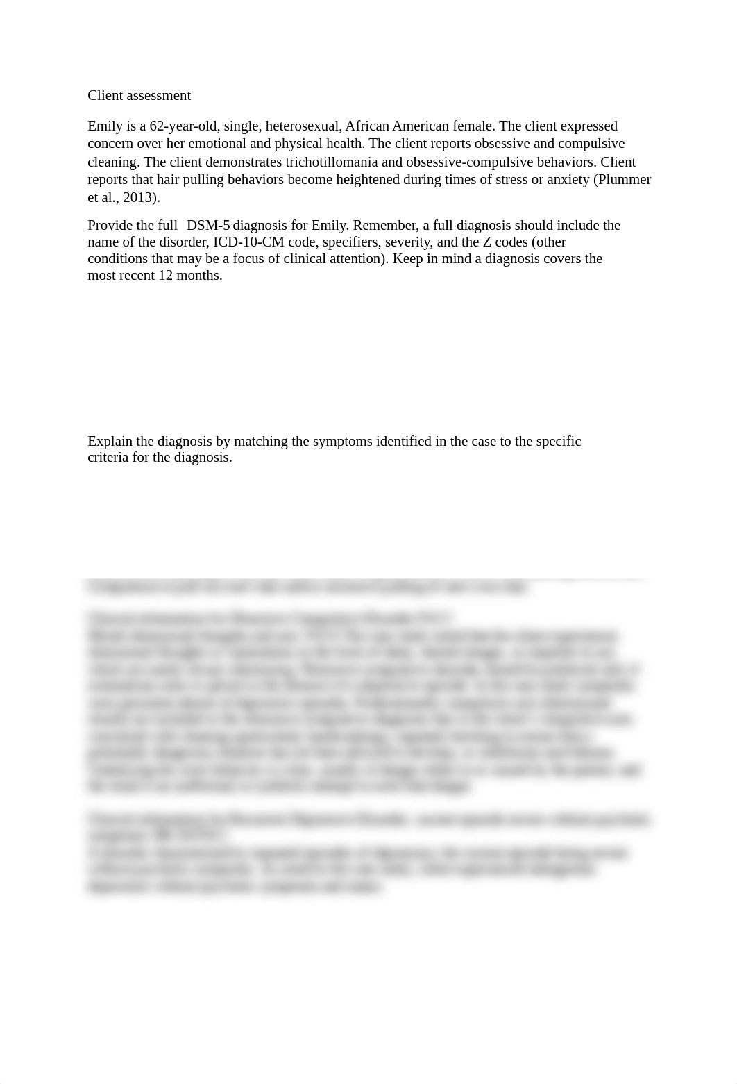 DSM OCD and other issues Week 5.docx_df2e9t184fj_page1