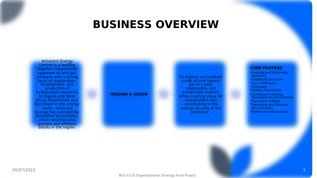 Obukohwo Peter Odije BUS 6110 - Organizational Strategy Final Project_20th April 2023.pptx_df2ecw21lcl_page3