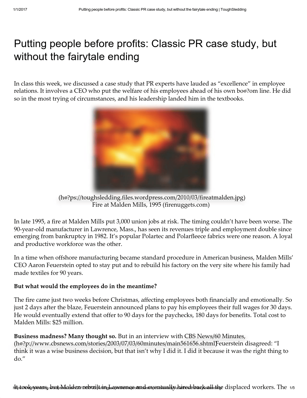 Putting people before profits_ Classic PR case study, but without the fairytale ending _ ToughSleddi_df2fx92x90f_page1