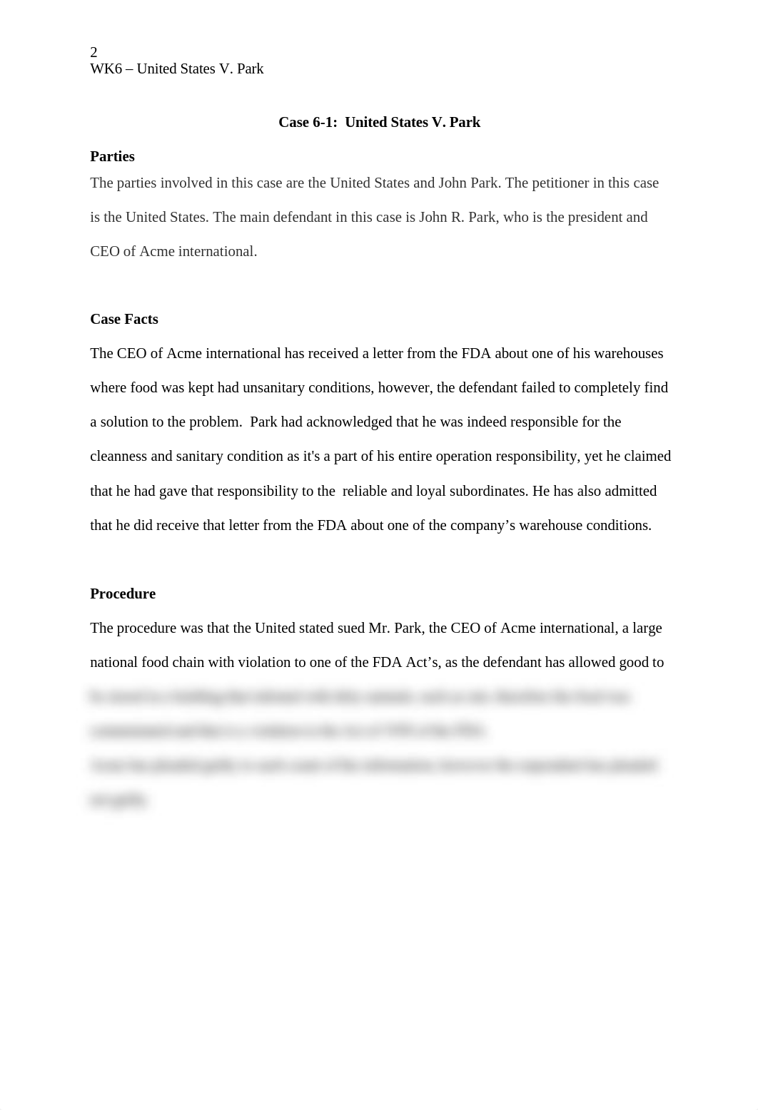 Jumanah Asraf WK6 - United States V. Park .docx_df2mmwjv7lw_page2