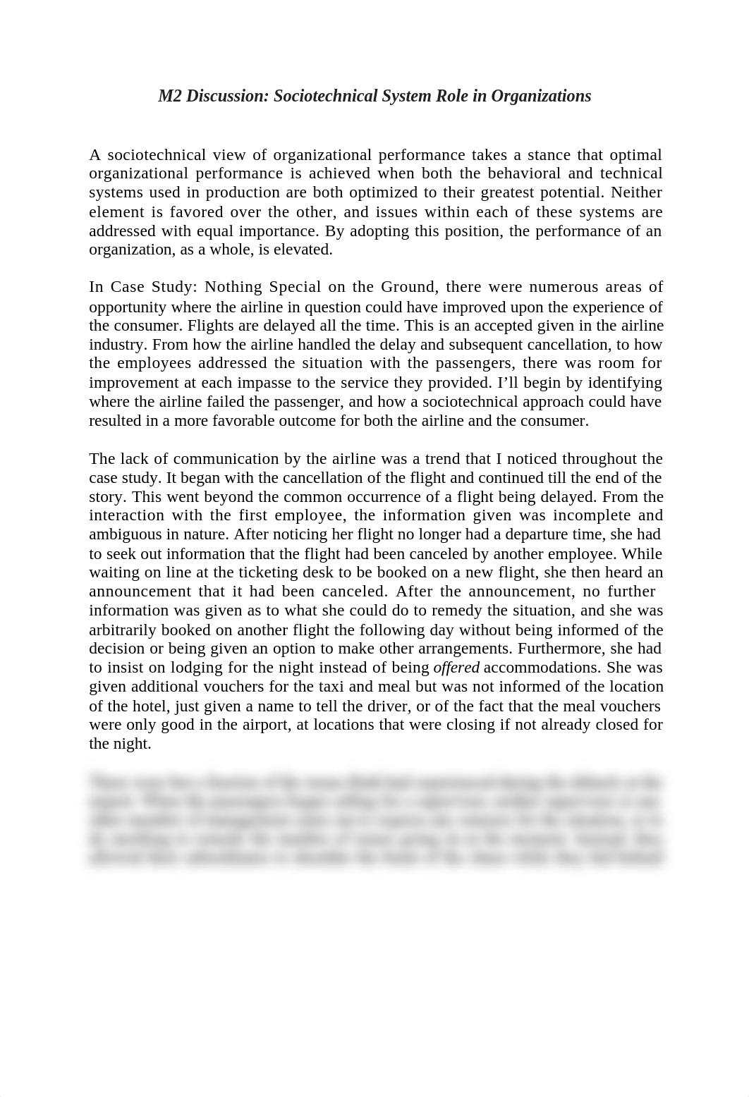 M2 Discussion - Sociotechnical System Role in Organizations.docx_df2nqjlgrzt_page1