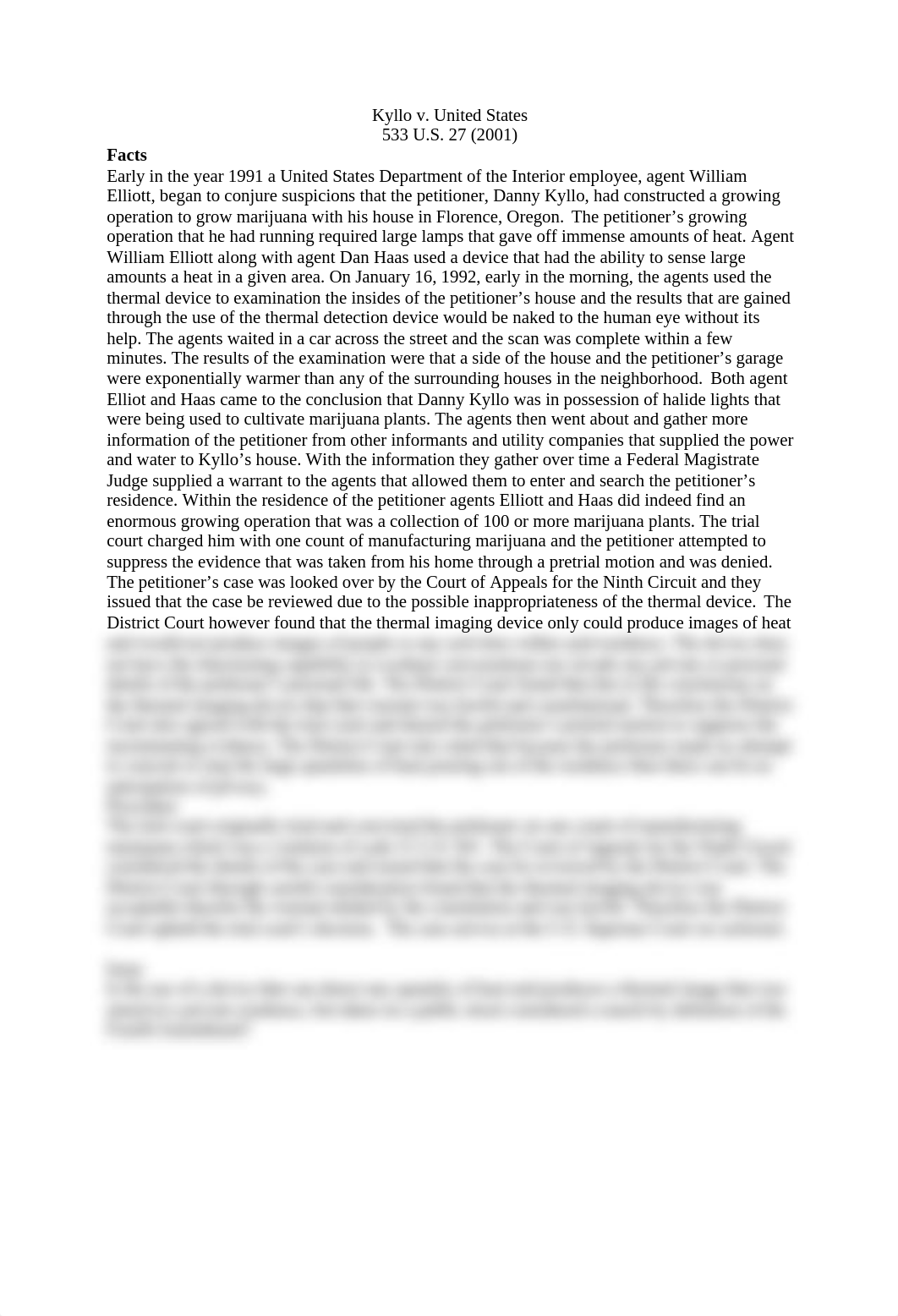 Case Brief 6: Kyllo v. United States_df31otvrgla_page1