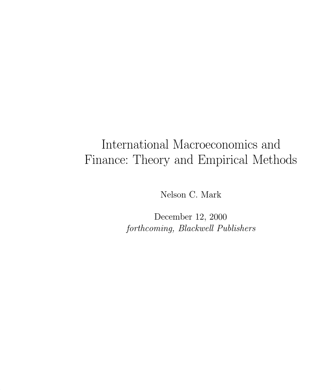 International Macroeconomics and Finance - Theory and Empirical Methods_df323eo2r4u_page1