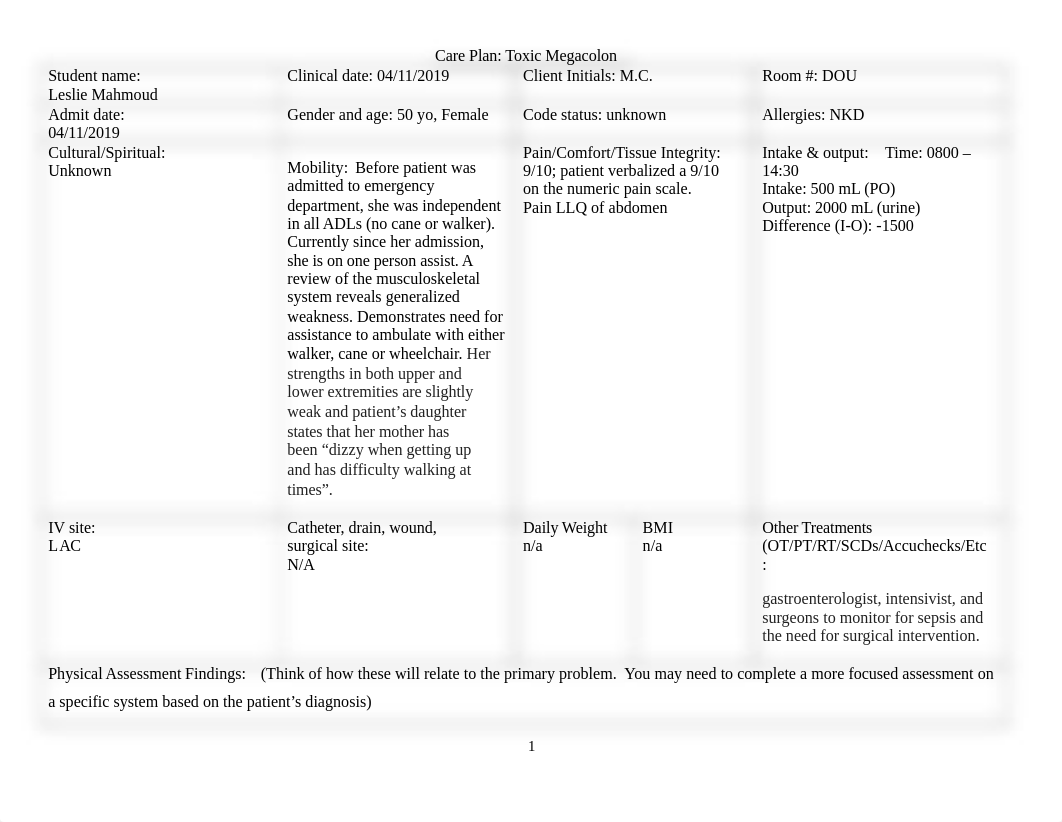 Toxic Megacolon Nursing Care Plan.docx_df32k356ipn_page1