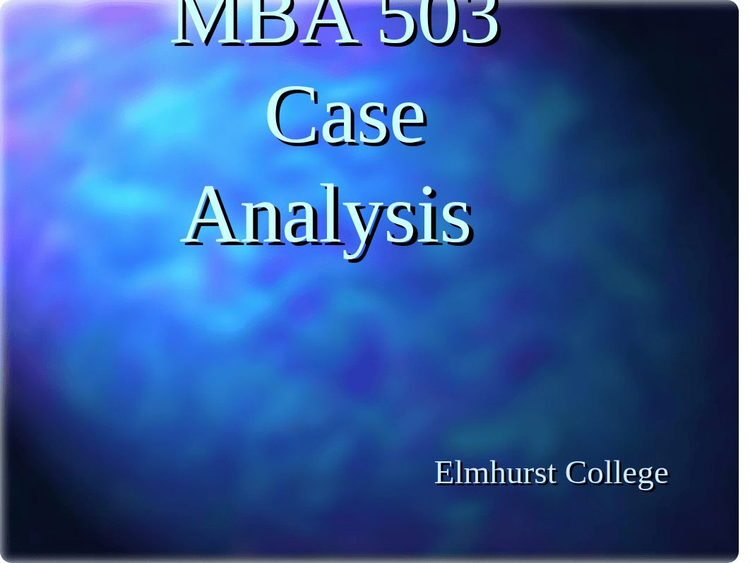 CaseAnalysis MBA 503_df34w7se23h_page1