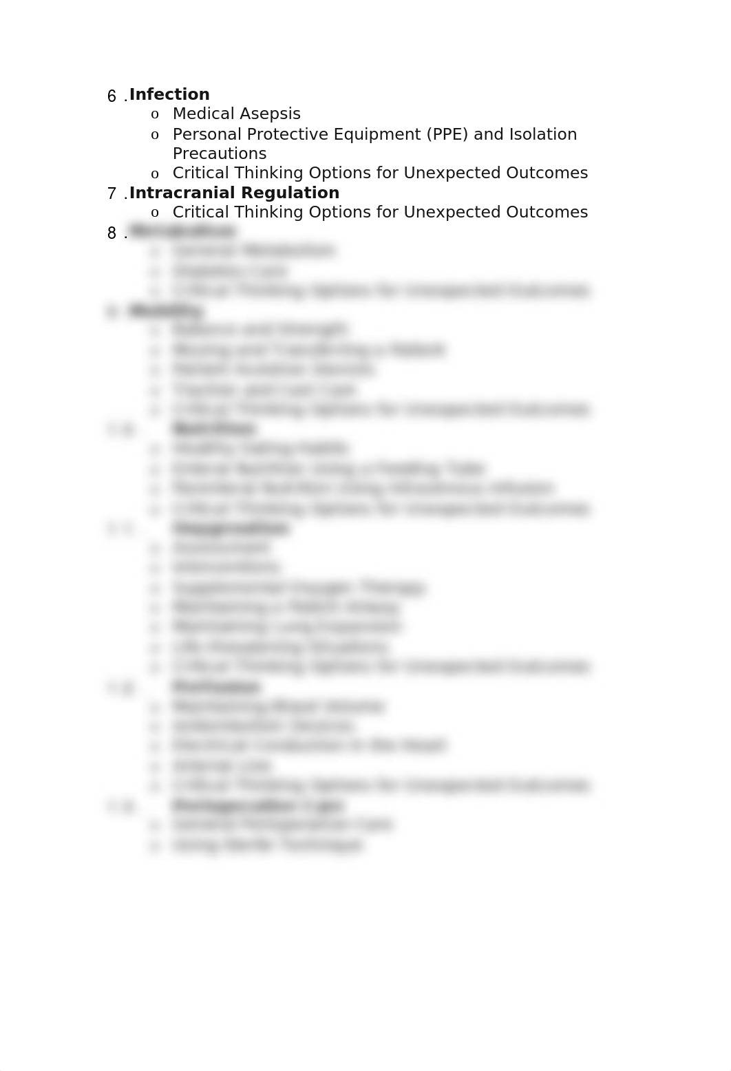 666666666666666666 PEARSON TABLE OF CONTENTS Clinical Nursing Skills.docx_df39373o1u5_page2