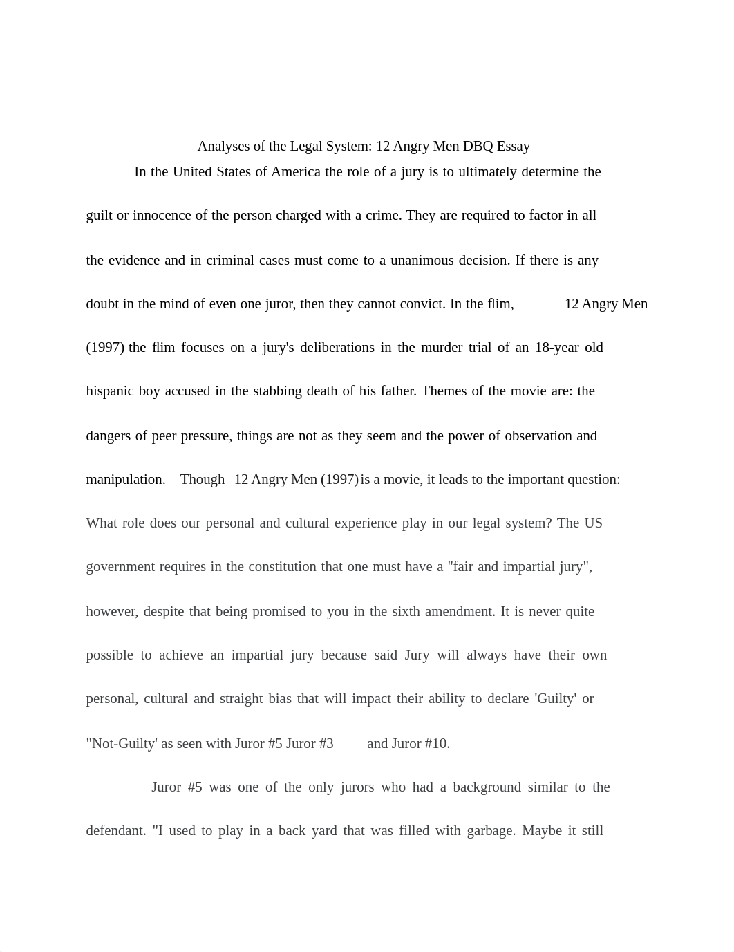 Naya Mellette - Analyses of the Legal System_ 12 Angry Men DBQ Essay.pdf_df3fiq8mipf_page1