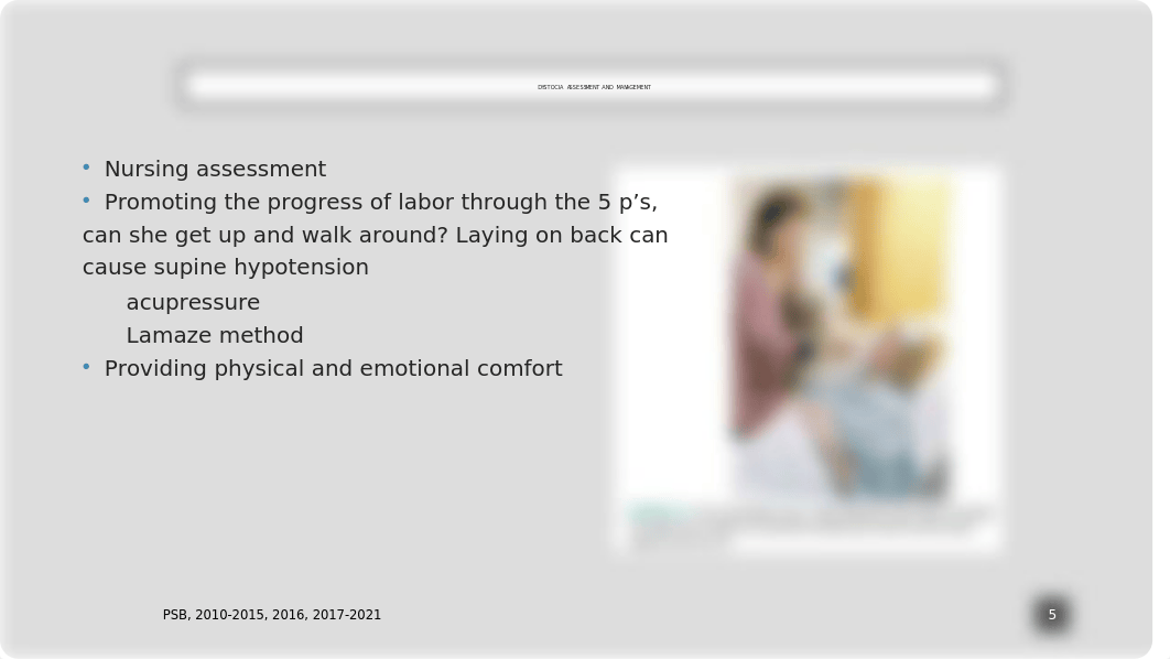 Ricci Ch21 Nursing Management of Labor and Birth at Risk instructor.2.2021.pptx_df3fyywzcwx_page5