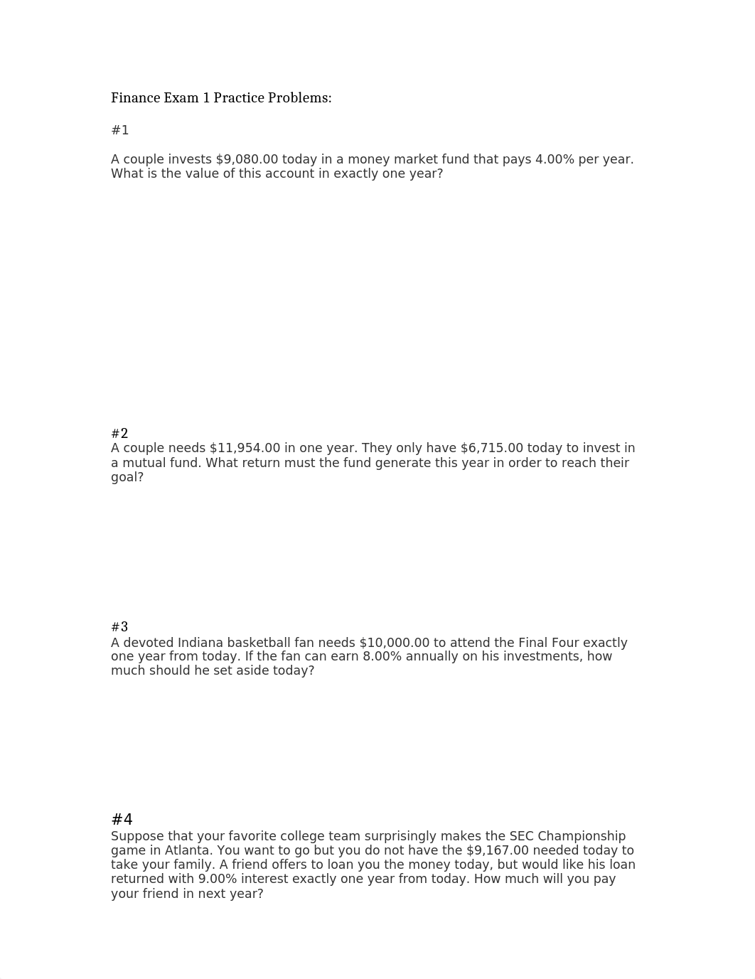 Finance Exam 1 Practice Problems.docx_df3m42e9d7b_page1