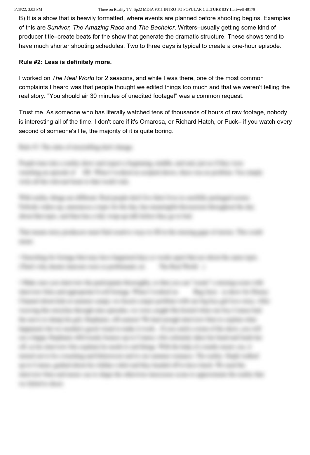 Three on Reality TV_ Sp22 MDIA F011 INTRO TO POPULAR CULTURE 03Y Hartwell 40179.pdf_df461na8rr6_page2