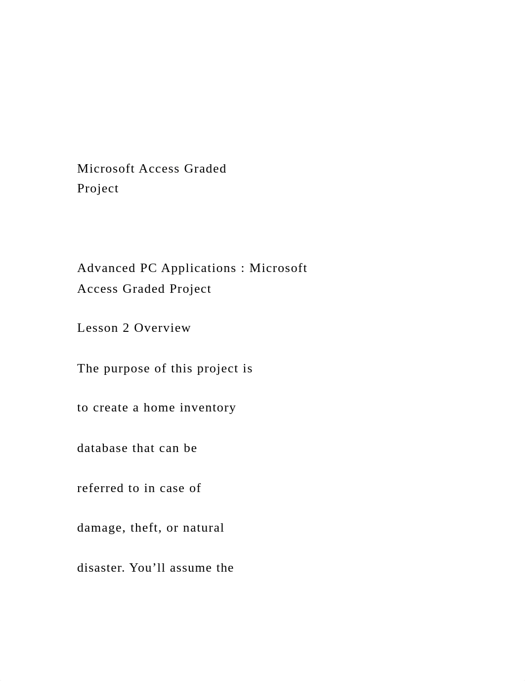 Microsoft Access Graded ProjectAdvanced PC Applica.docx_df4ahbzsoin_page2