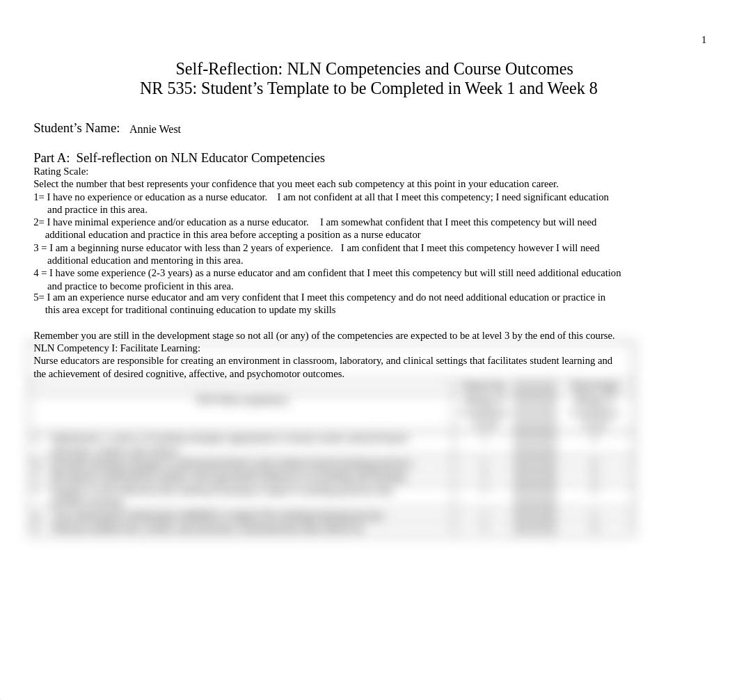 Week 8 Self-Reflection NLN Competencies and Course Outcomes.docx_df4fbx4i8ka_page1