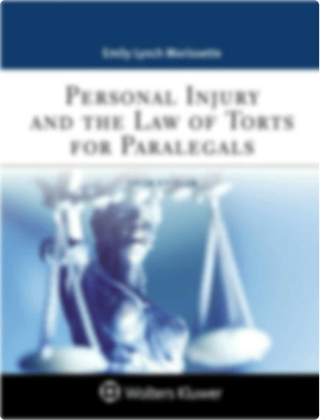 Personal Injury and the Law of Torts for Paralegals, 5e Emily Lynch Morissette.pdf.pdf_df4jtgbdz0z_page1