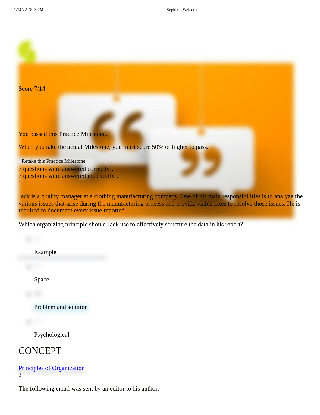 Communications Unit 3 Practice milestone answers sophia.org.pdf_df4kk598xhy_page1