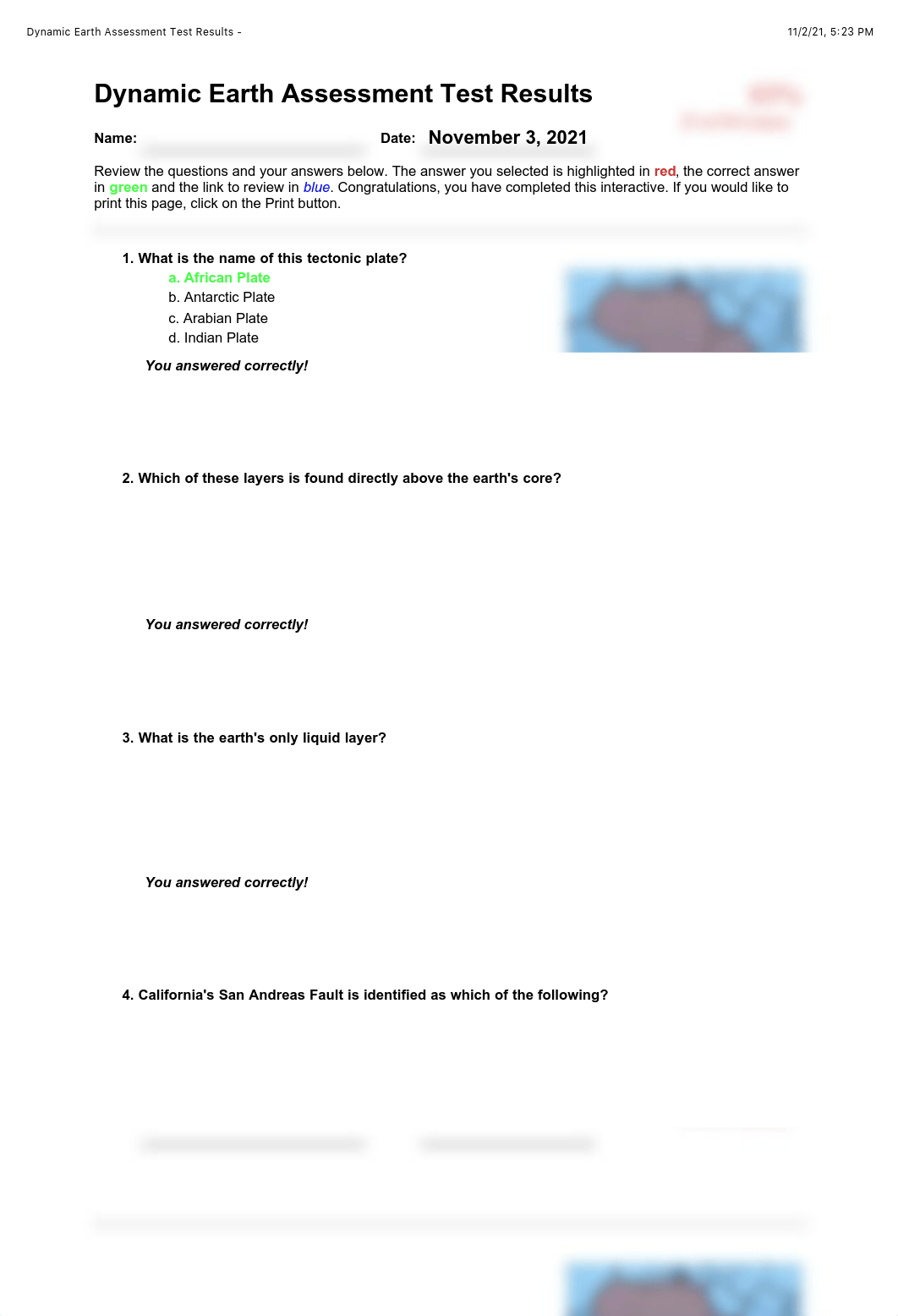 Dynamic Earth Assessment Test Results -                                         .pdf_df4pdgsn406_page1