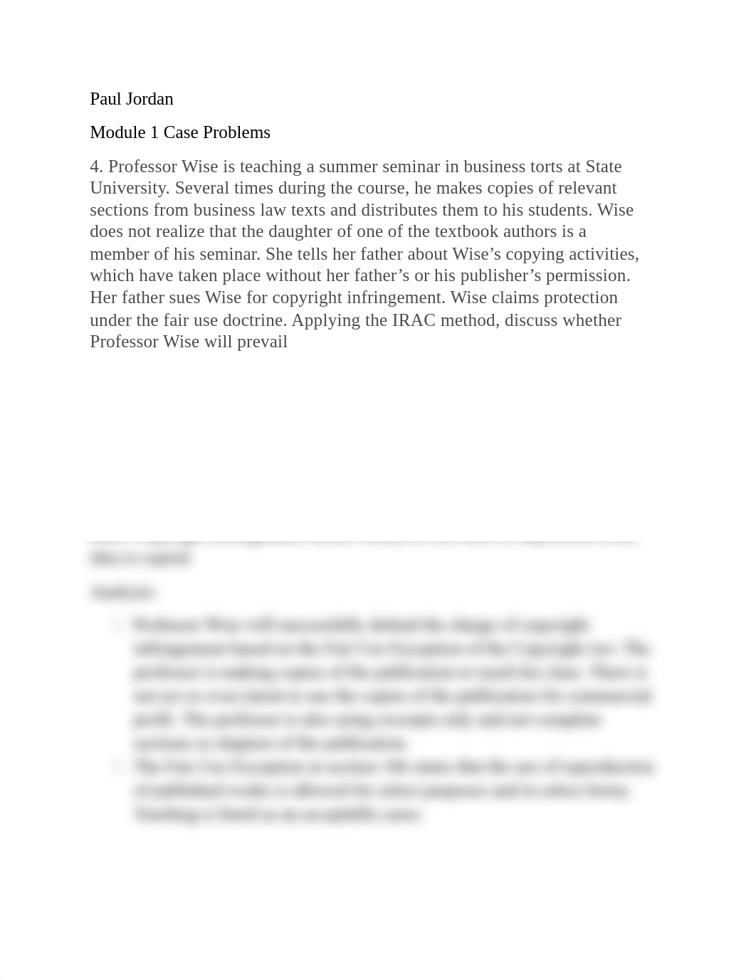 Question # 4 Module 1 case problems irac method.docx_df4ve3edd7y_page1