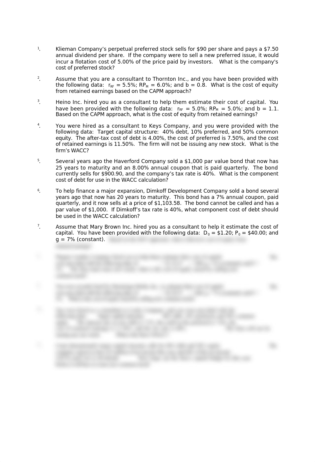 Chapter 11 THE  COST  OF  CAPITAL Q&As(1) (1) (1).doc_df4wjkqvstj_page1